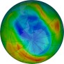 Antarctic Ozone 2017-08-21
